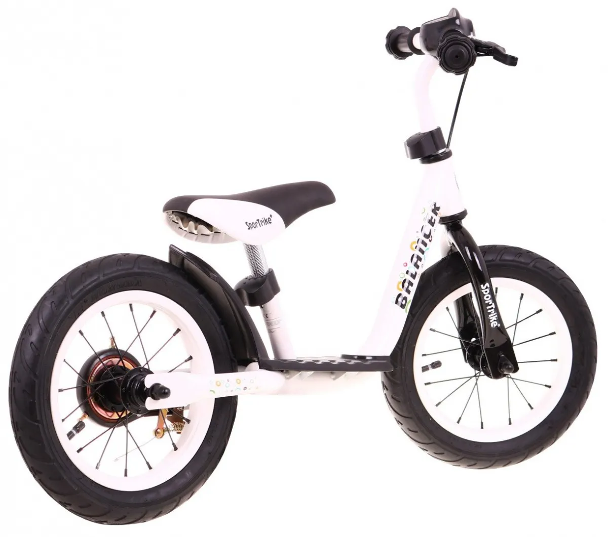 bicikl bez pedala balancer - bijeli - slika 4
