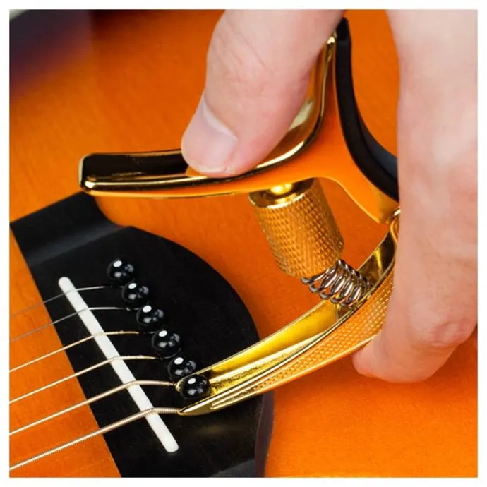 guitto ggc-02 black revolver kapodaster - slika 4