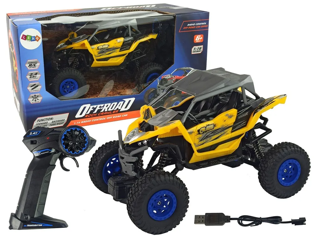 Off-road Remote Controlled 2.4 GHz 1:16 Yellow - Mursko Središće