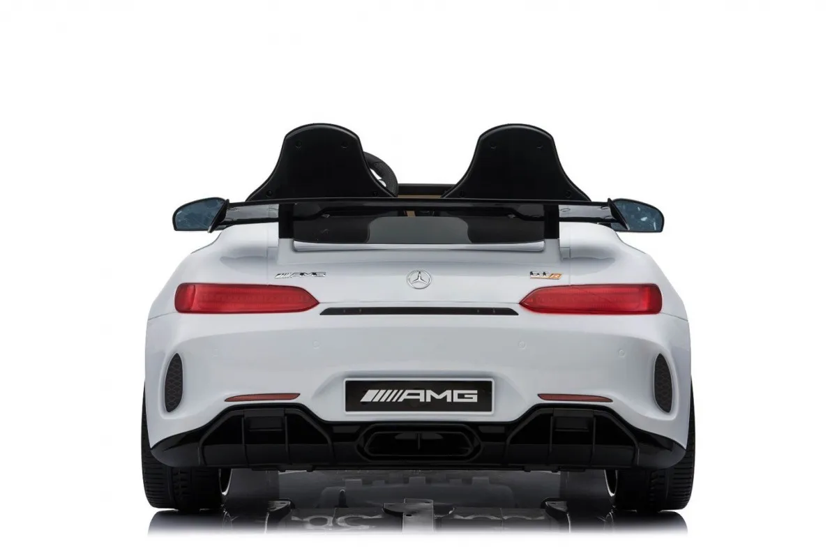 licencirani auto na akumultor mercedes benz gt r 4 x 4 – bijeli - slika 8