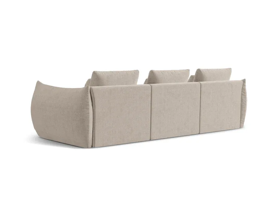 bloom sofa, 4 sjedala, 332x106 cm, materijal: strukturirana tkanina - slika 3