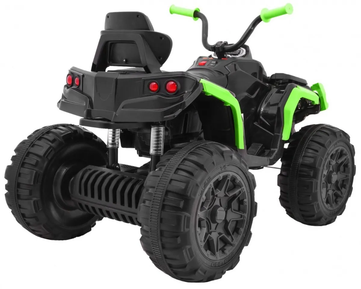 quad na akumulator atv bdm0906 - crno/zeleni - slika 4