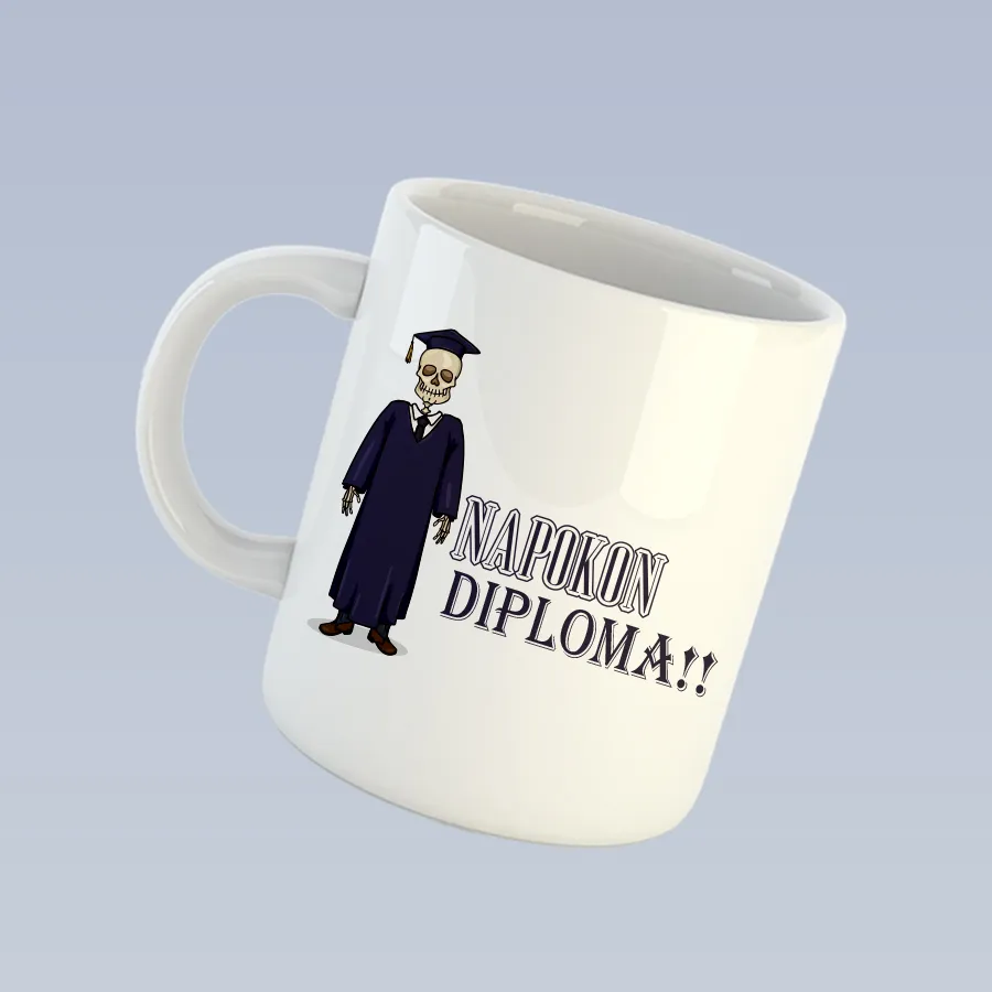 Šaljiva šalica za diplomu - Osijek