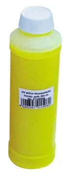 EUROLITE UV-active stamp ink, transp.yellow, 250ml - Križevci