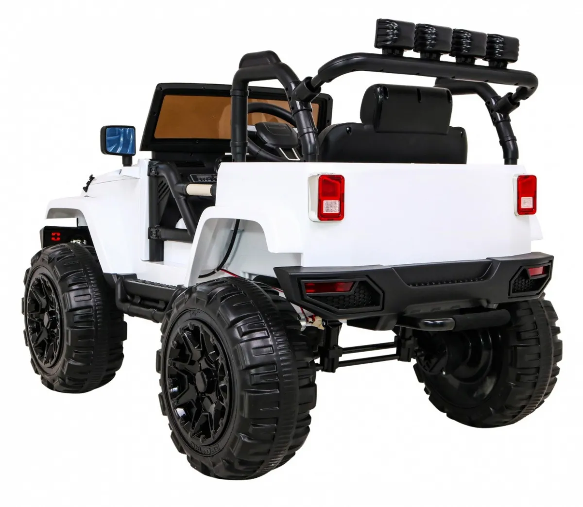 auto na akumulator jeep all terrain - bijeli - slika 5