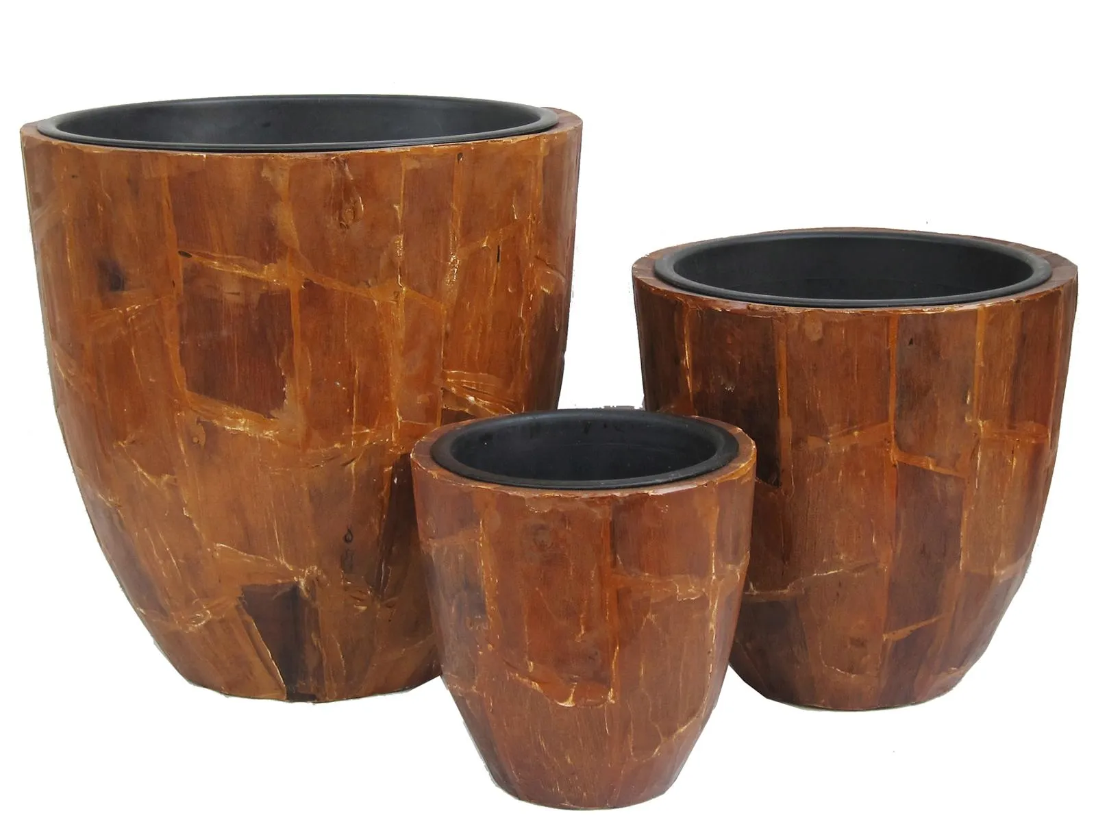 EUROPALMS Deco pot set “AFRICA” 44/32/24cm - Križevci