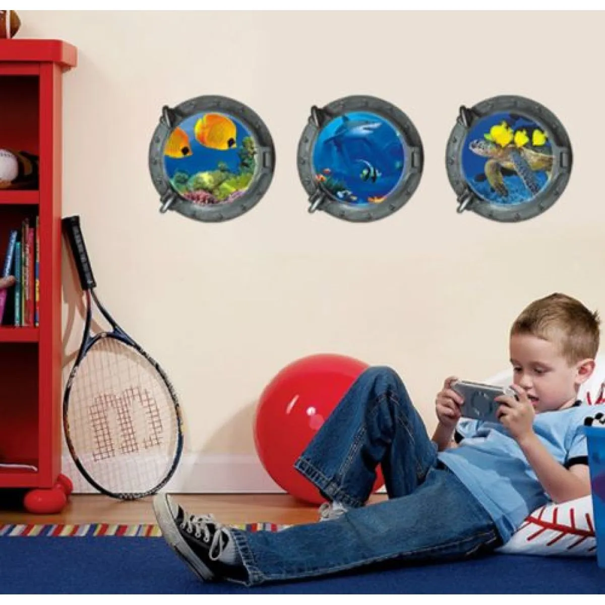 3d wall sticker morski život - slika 2
