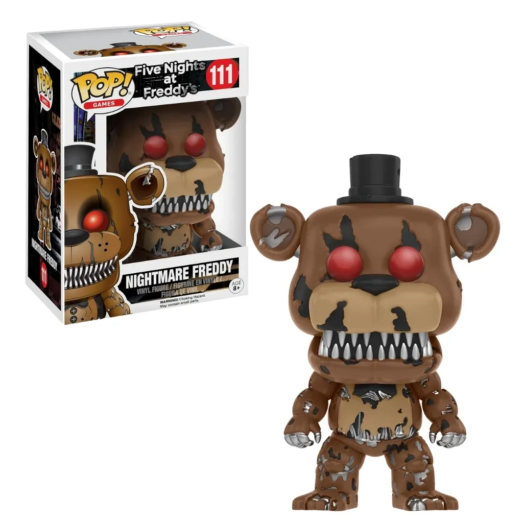 funko pop! games: five nights at freddy’s – nightmare freddy #111 - slika 3