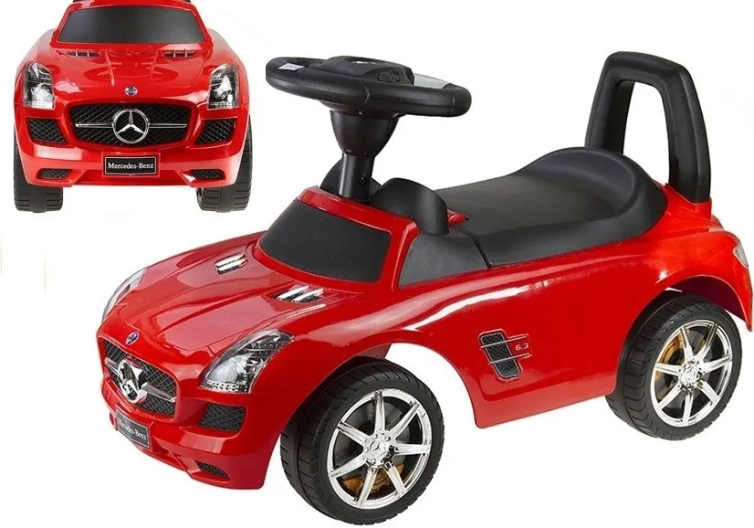 dječja guralica mercedes benz sl - crveni - slika 6
