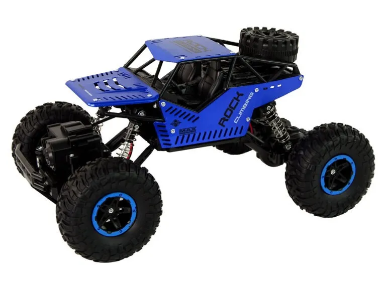remote controlled rc car 1:16 black blue - slika 2
