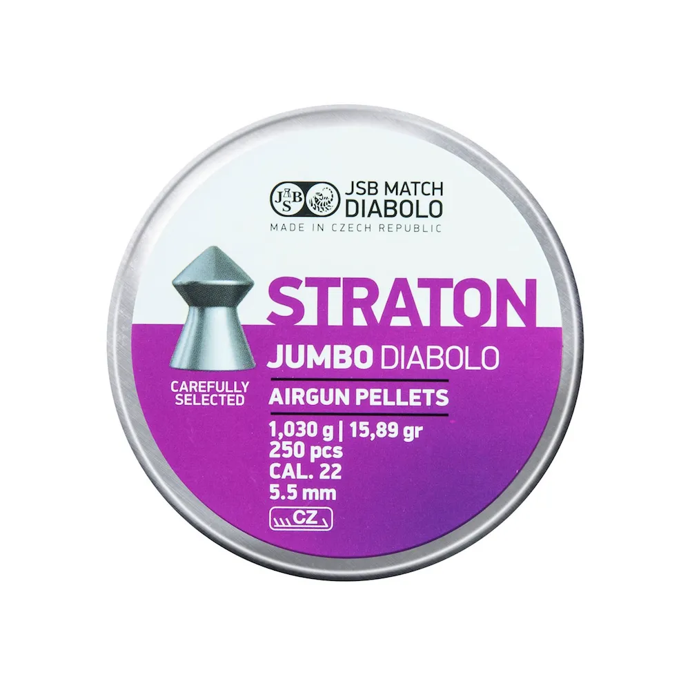 Diabole JSB JUMBO STRATON 5,5mm - 250 kom - Poreč