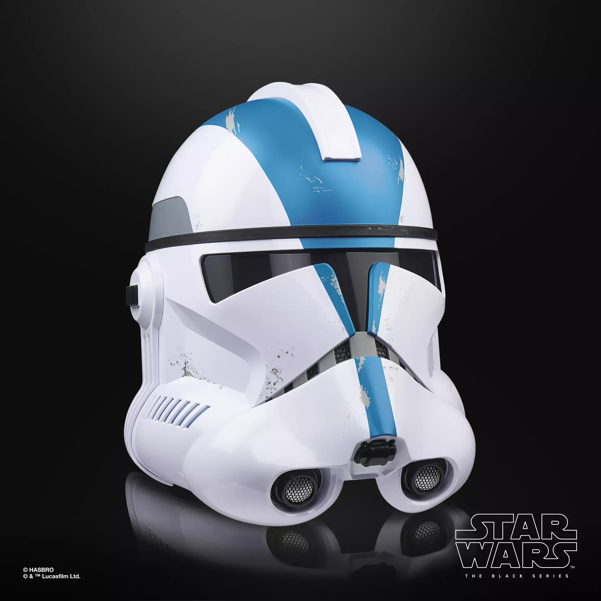 star wars – clone trooper (501st legion) electronic helmet - slika 4