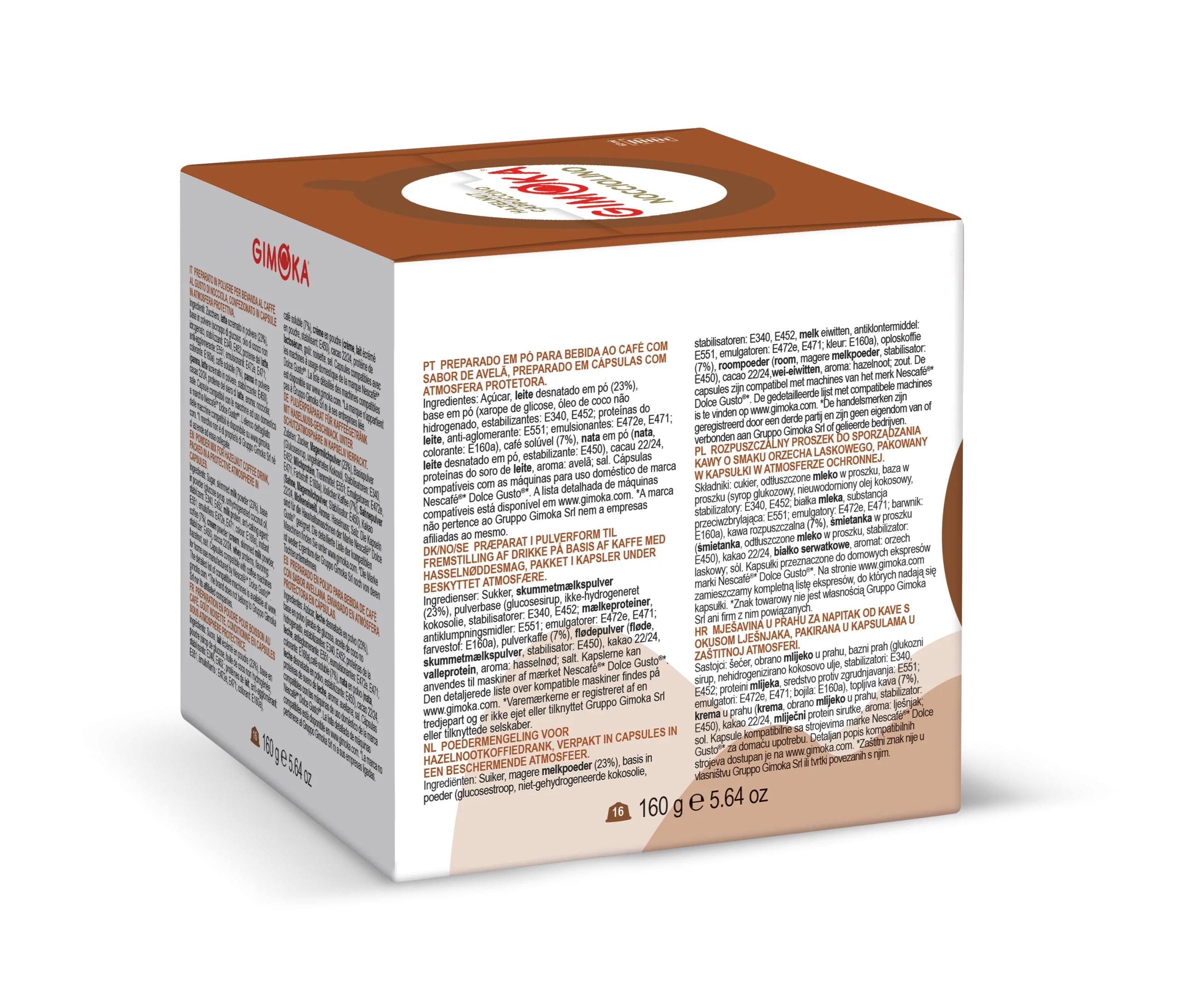 gimoka dolce gusto nocciolino – cappuccino sa lješnjakom - slika 2