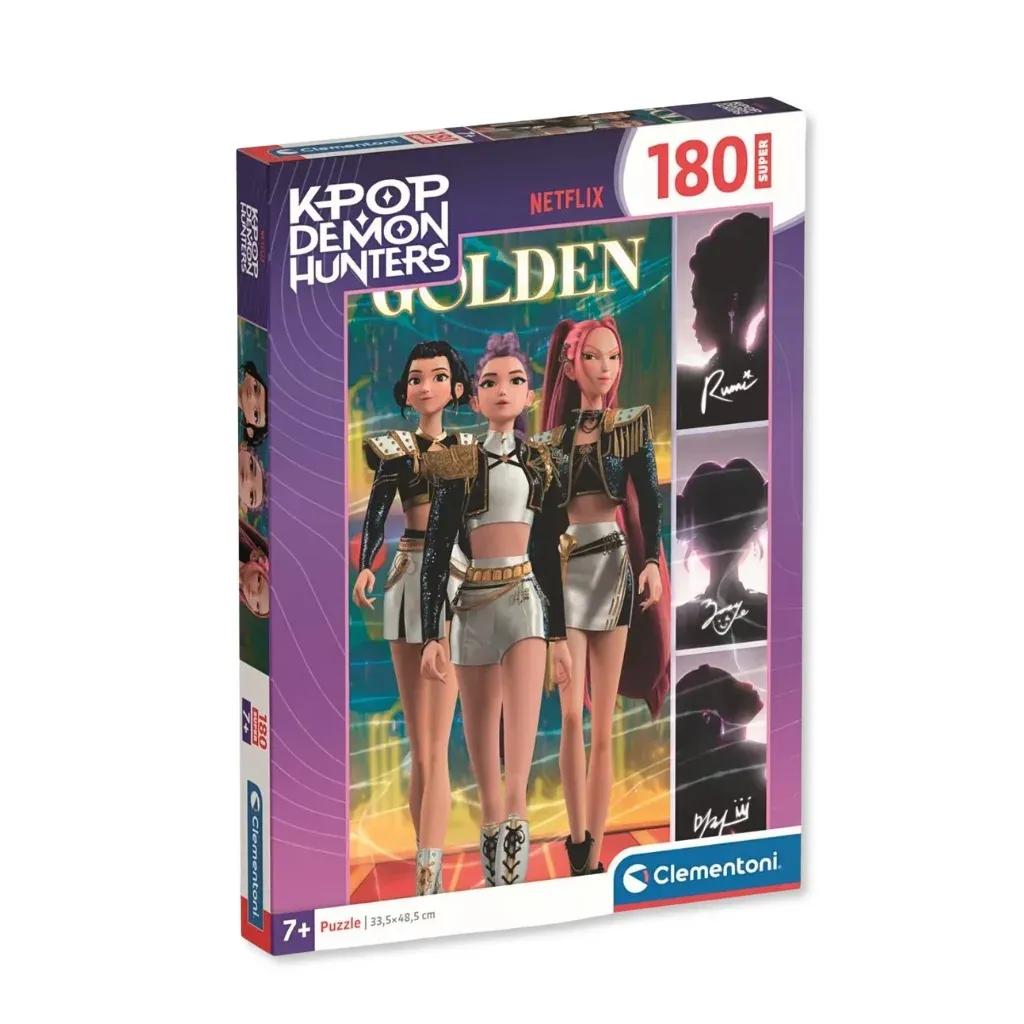 KPop Demon Hunters puzzle – Golden, 180pcs - Zagreb