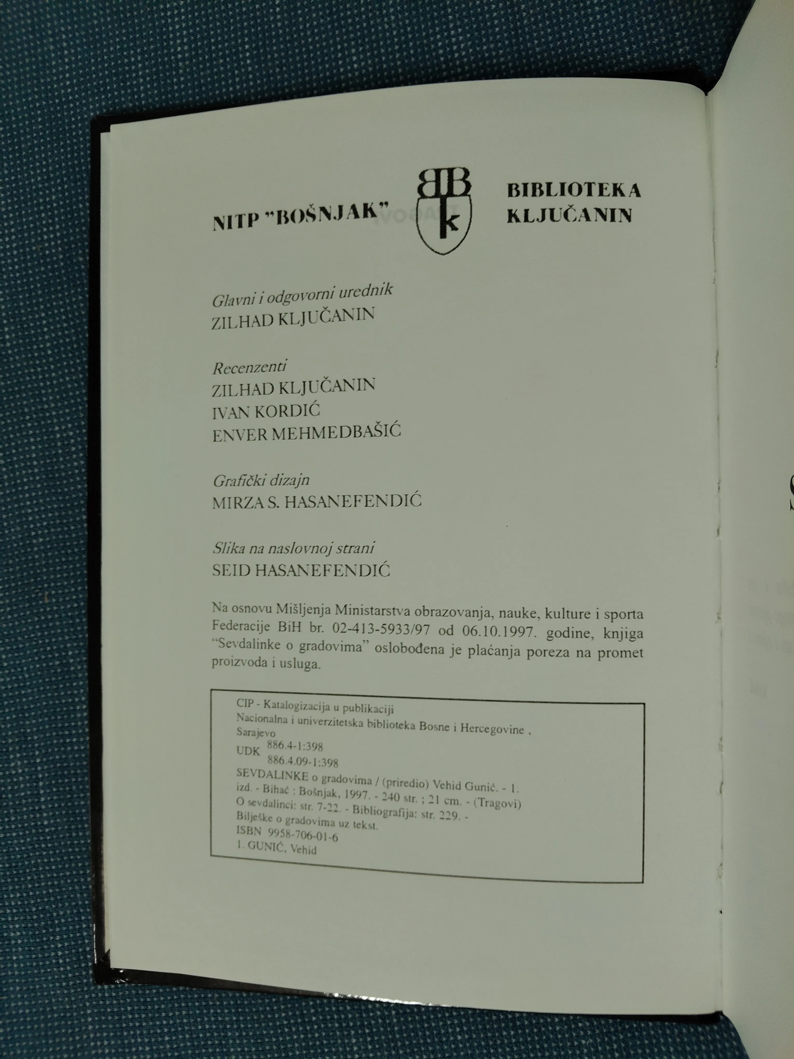 vehid gunić – sevdalinke o gradovima - slika 3