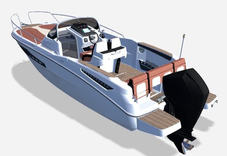 karnic 6,70m sl642 (sundeck kabina) model 2025 - slika 11