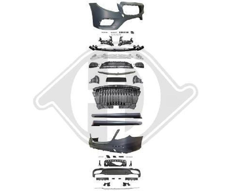 body kit za mercedes benz c-clk-cls-e-g-gl-m-s klasa-amg dizajn!!! - slika 10