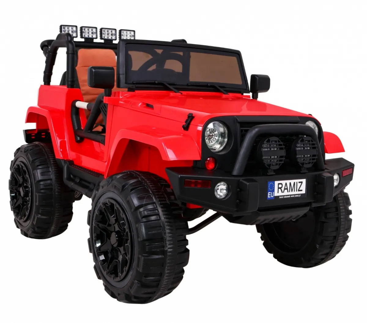 auto na akumulator jeep all terrain - crveni - slika 9