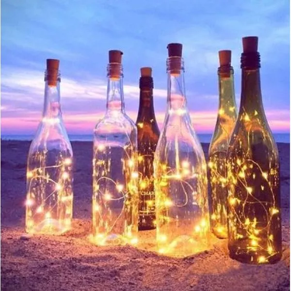 (paket 3kom) led žarulje dekoracija doma cork - slika 7