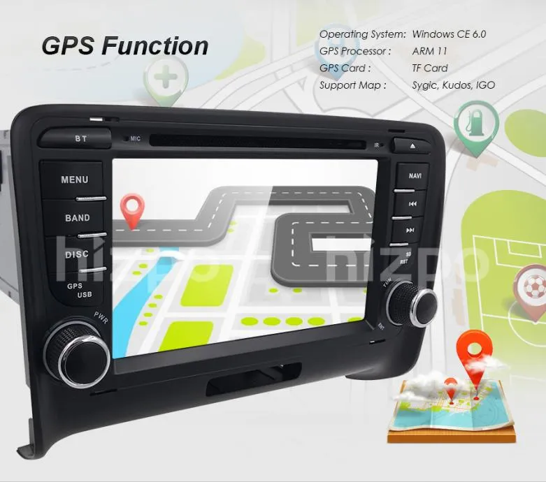 2din radio audi tt gps navigacija - slika 5