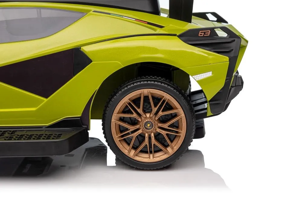 dječja guralica lamborghini qls-996t - zelena - slika 9