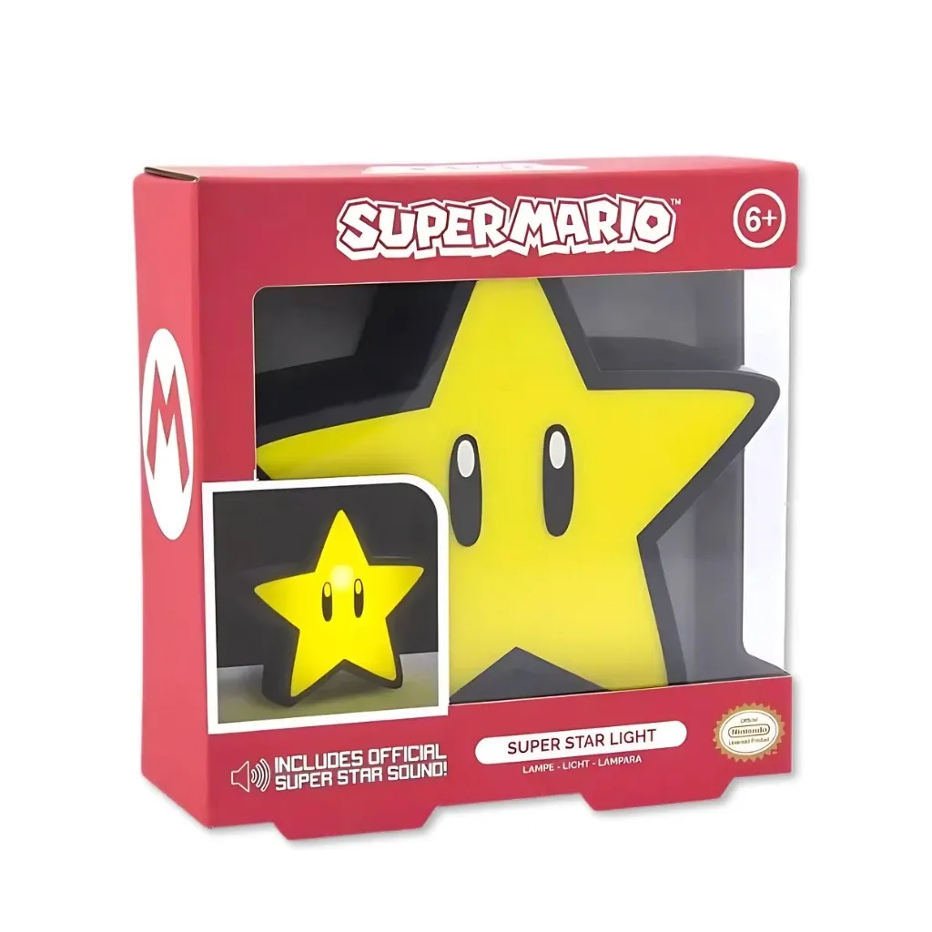 paladone super mario – super star light with sound - slika 4
