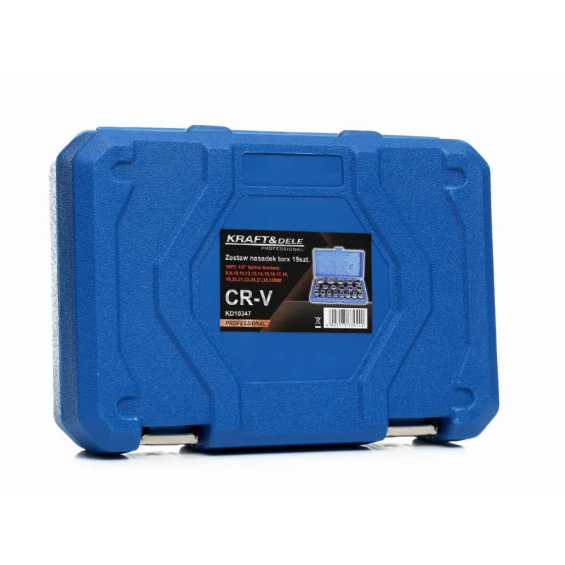 set nasadnih ključeva torx 19kom - slika 2