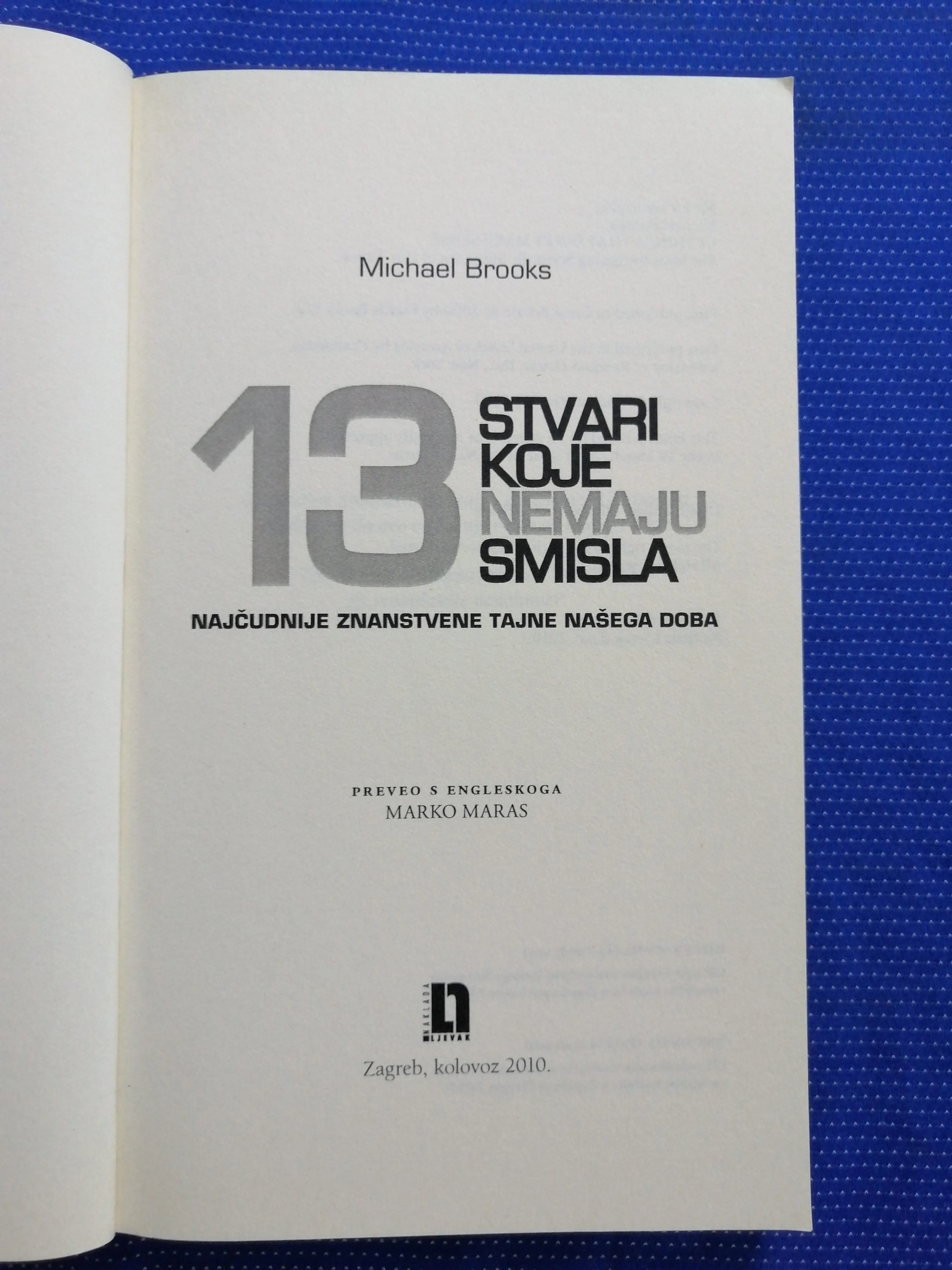 michael brooks – 13 stvari koje nemaju smisla - slika 2