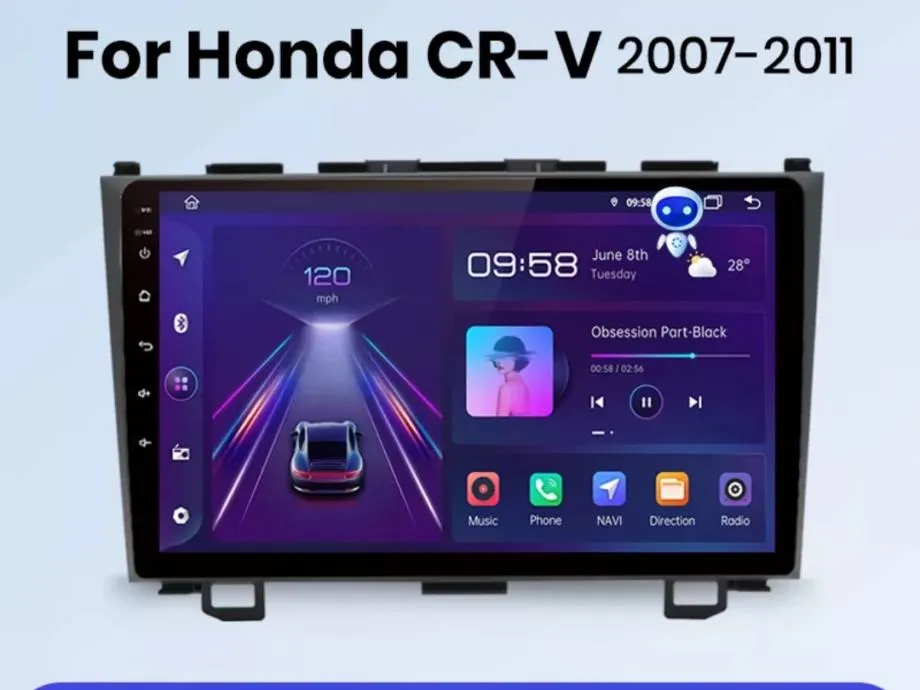honda crv navigacija android multimedija radio wifi gps handsfree - slika 4