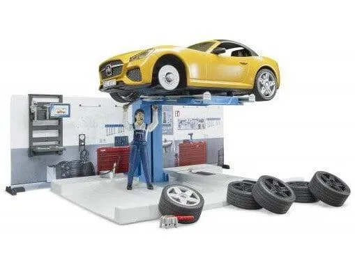 bruder autoservis set - slika 4