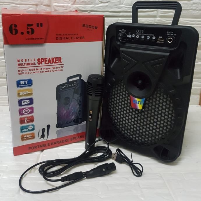 Najjeftiniji 2000W bluetooth karaoke zvučnik + mikrofon+GRATIS USB hub - Križevci