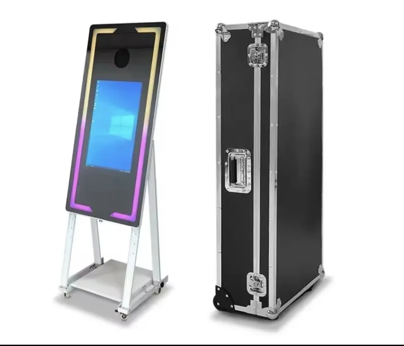 foto booth selfi zrcalo za vjenčanja i svečanosti 45" + printer (opcia - slika 4