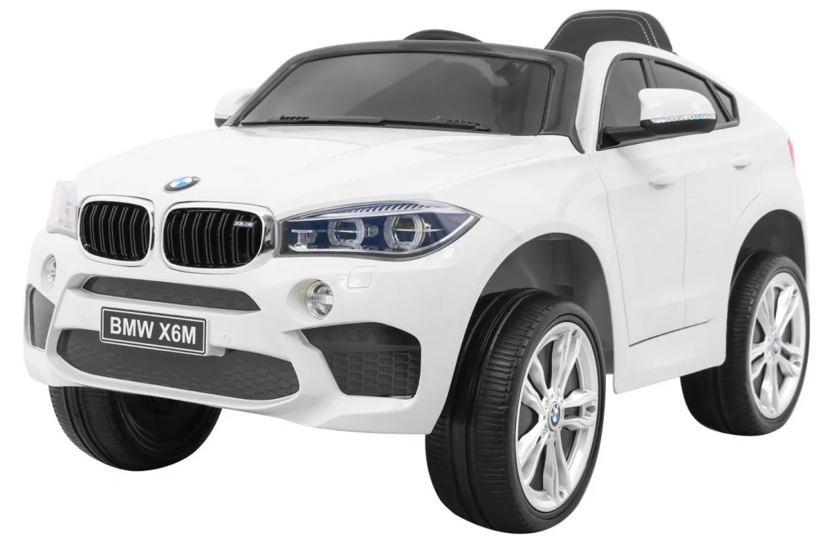 Licencirani auto na akumulator BMW X6M - bijeli - Mursko Središće