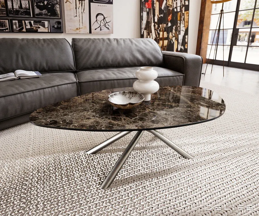 Klub stolić Edge 140x76cm, Materijal: Keramika Emperador - Čakovec