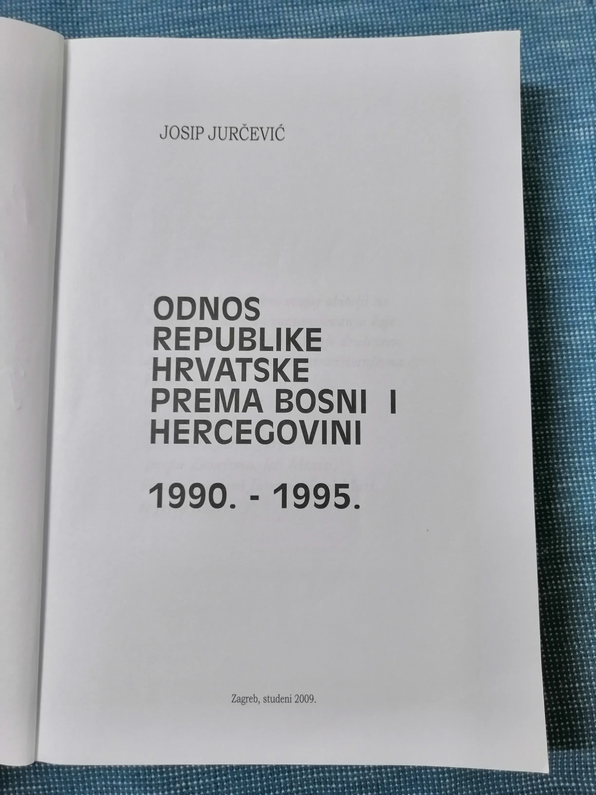 josip jurčević – odnos republike hrvatske prema bosni i hercegovini - slika 2