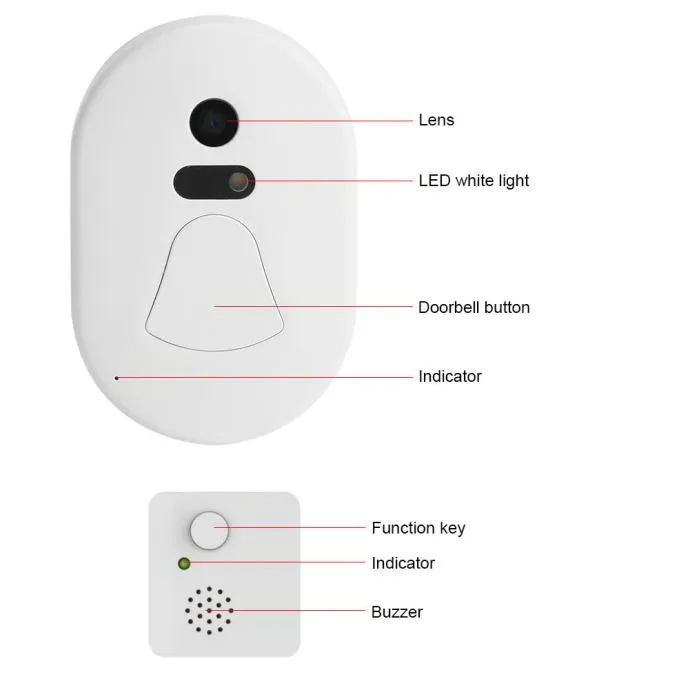 portafon kamera zvono wifi - slika 2