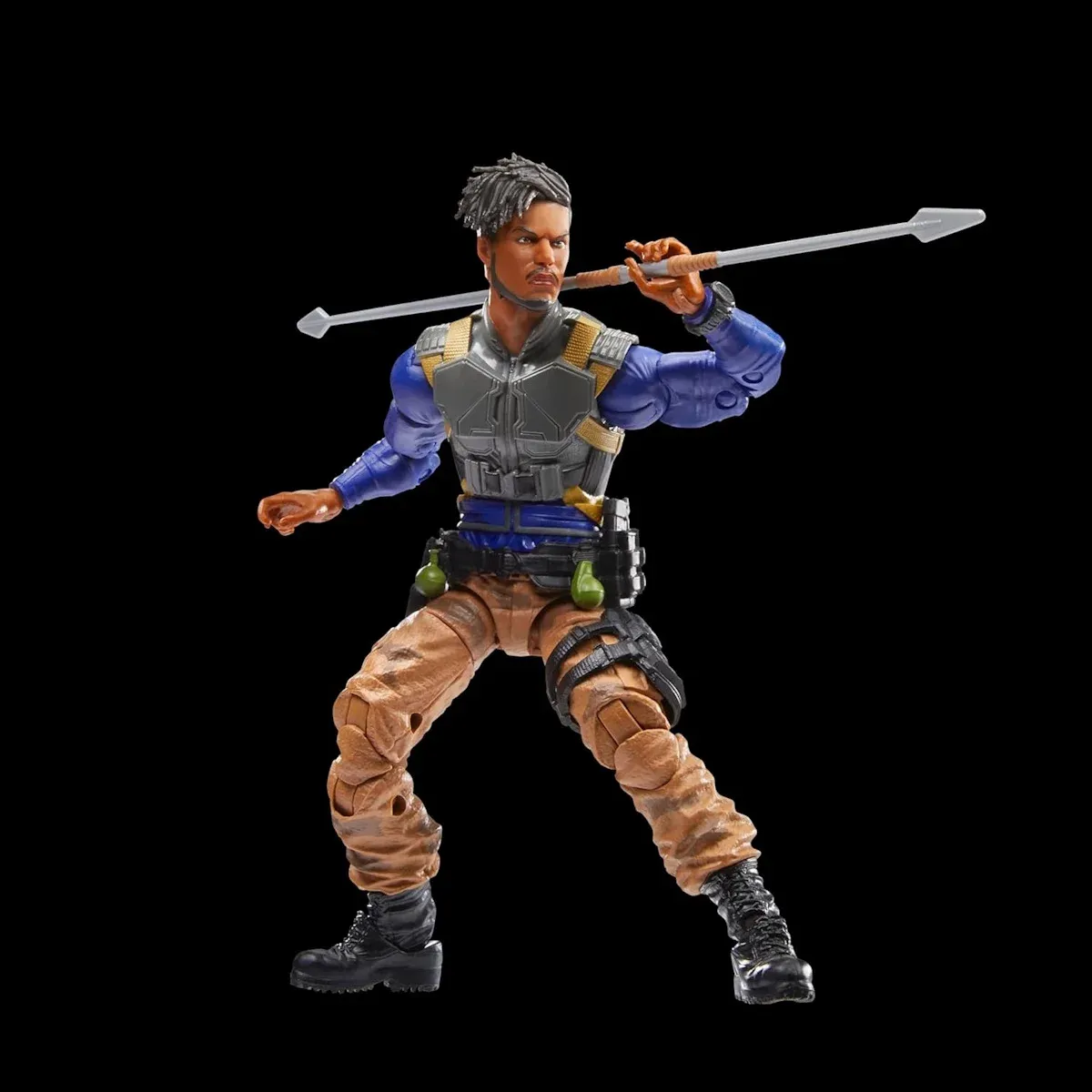 marvel legends series: what if…? – killmonger figura, 15cm - slika 5