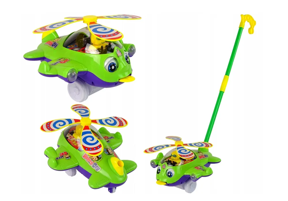 guralica avion bell stick - zeleni - slika 2