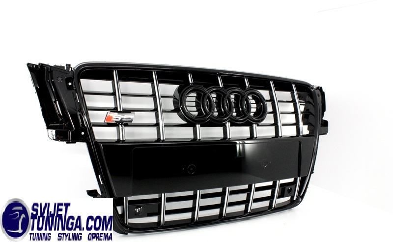 prednja maska za audi a5 od 2007 god. - s5 - rs5 dizajn-razne izvedbe - slika 5