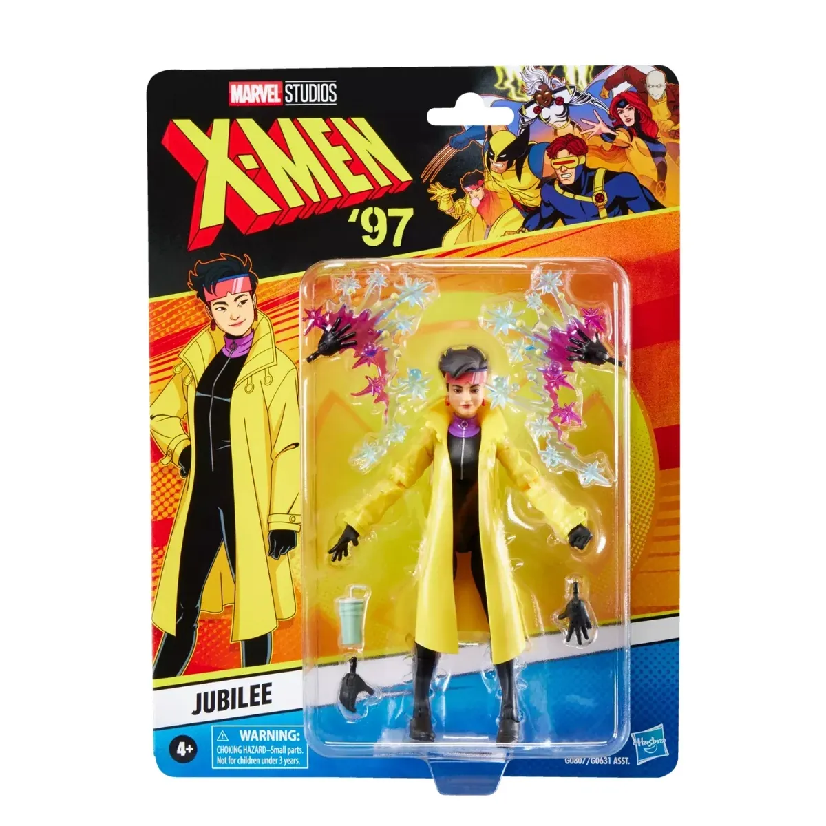 marvel legends series: x-men ’97 – jubilee figura, 15cm - slika 7