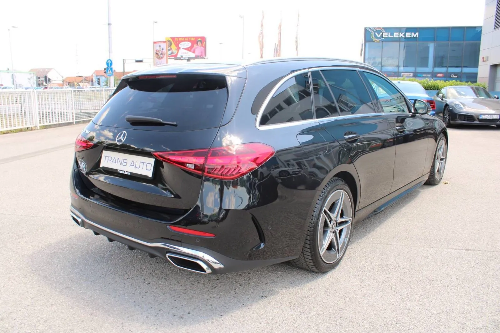 mercedes-benz klasa c t-model 220d automatik amg *led, navigacija, kam - slika 5