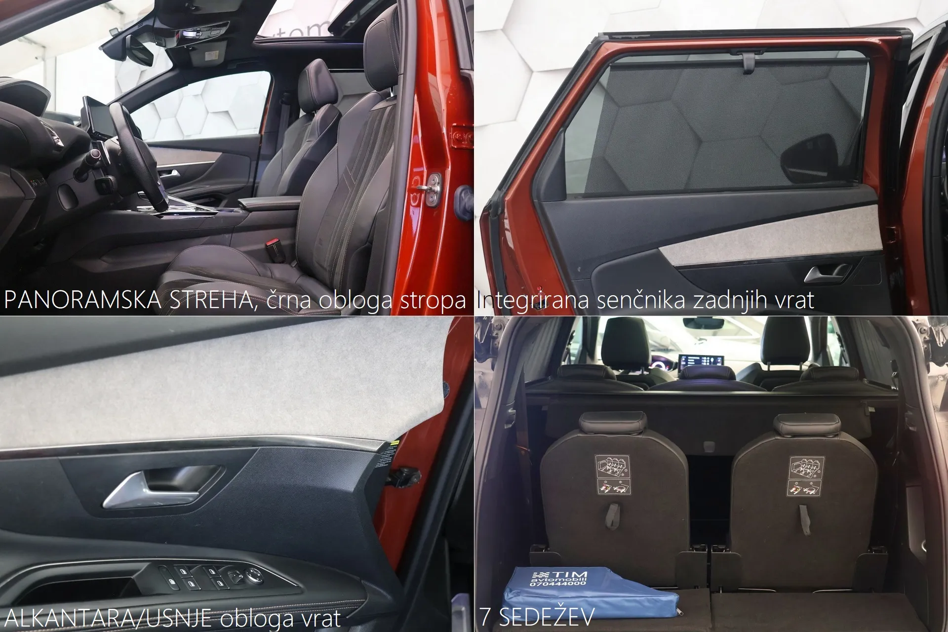peugeot 5008 2.0bluehdi at8 gt-line 180km pano led dab 7sejedala - slika 17