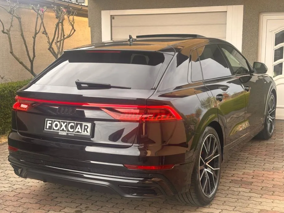 audi q8 50tdi s-line quattro 210kw 2020g black paket top stanje - slika 7
