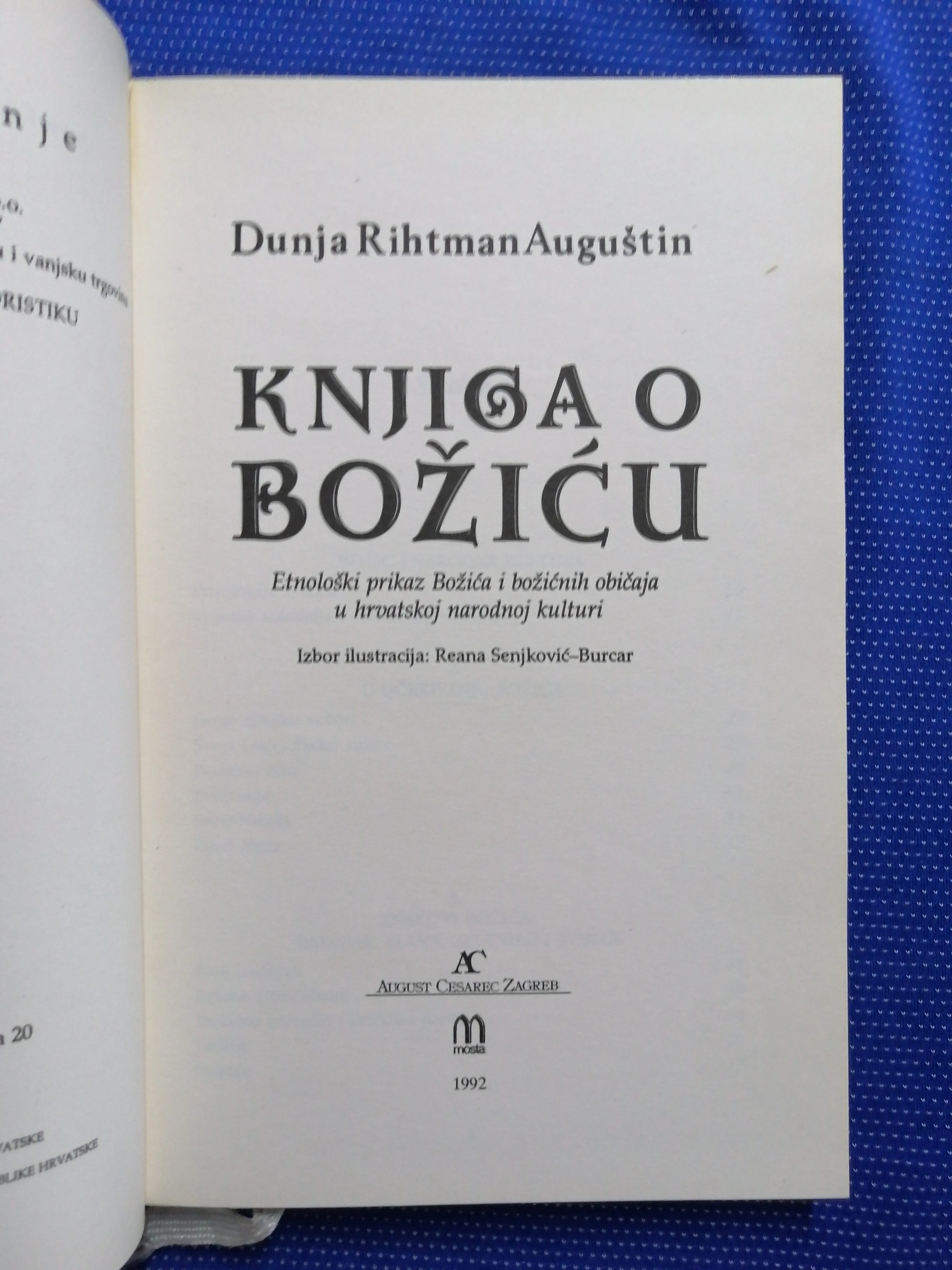 dunja rihmtman auguštin – knjiga o božiću - slika 2