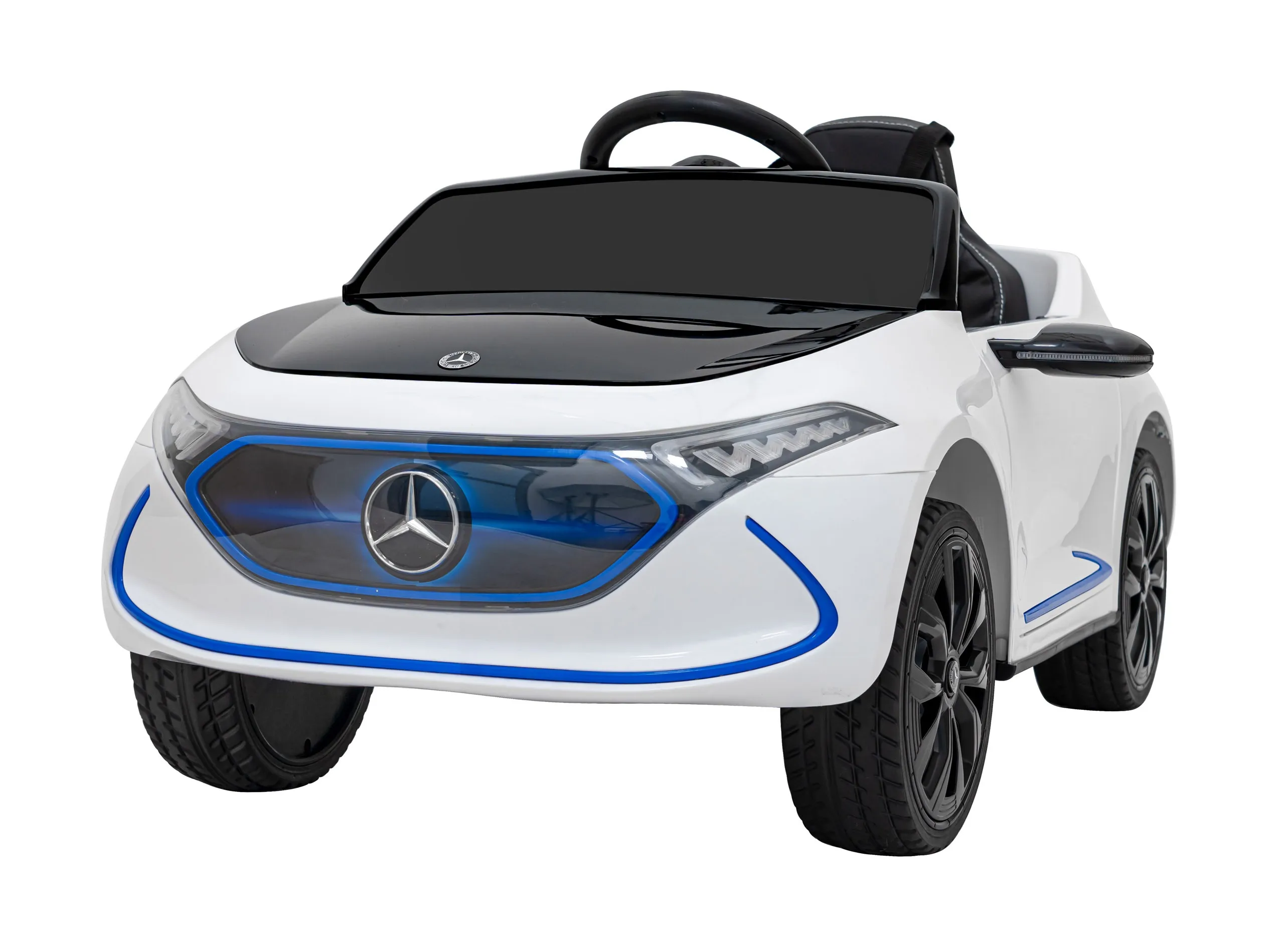 licencirani auto na akumultor mercedes benz amg eqa - bijeli - slika 3