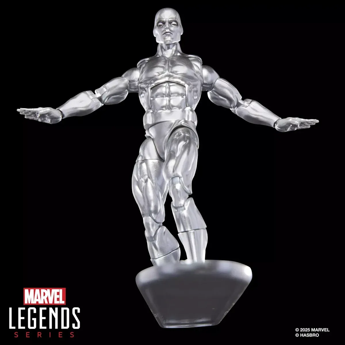 marvel legends series: silver surfer figura, 15cm - slika 6