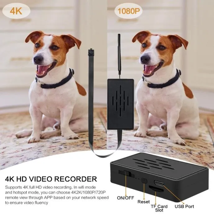 skrivena mini najmanja kamera za testove wifi bežična - slika 4