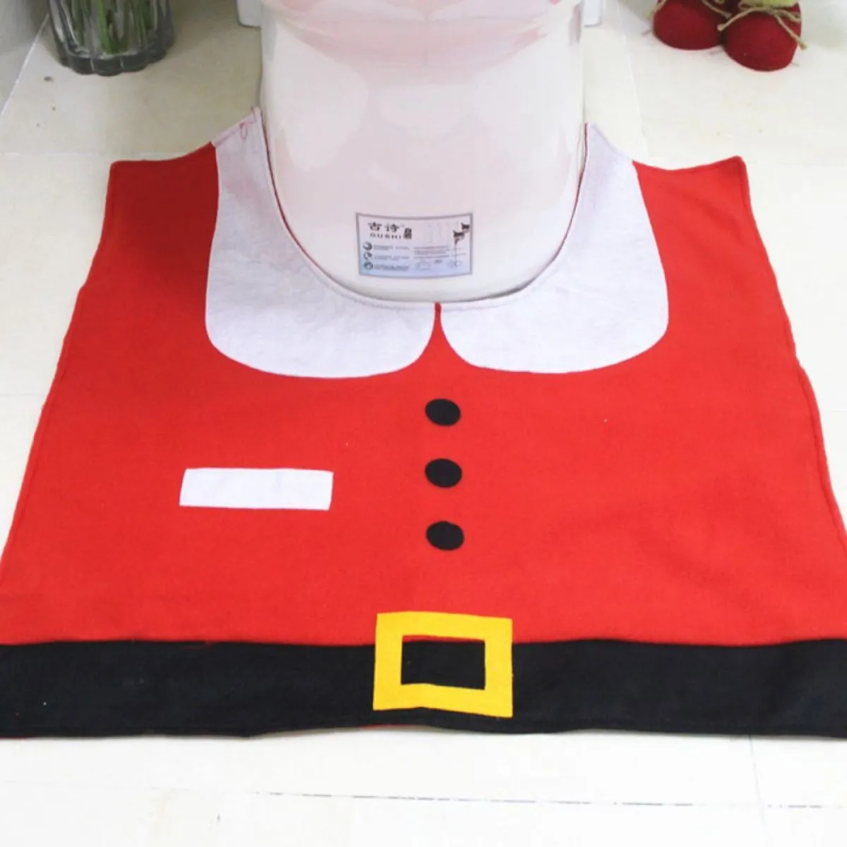 3-djelni božićni set za kupaonicu - slika 10