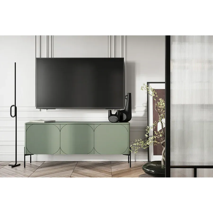 komoda sonatia 150cm, 3 vrata, materijal: mdf - slika 5