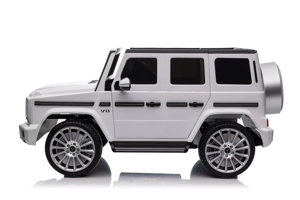 licencirani auto na akumulator mercedes g500 4x4 - bijeli - slika 20
